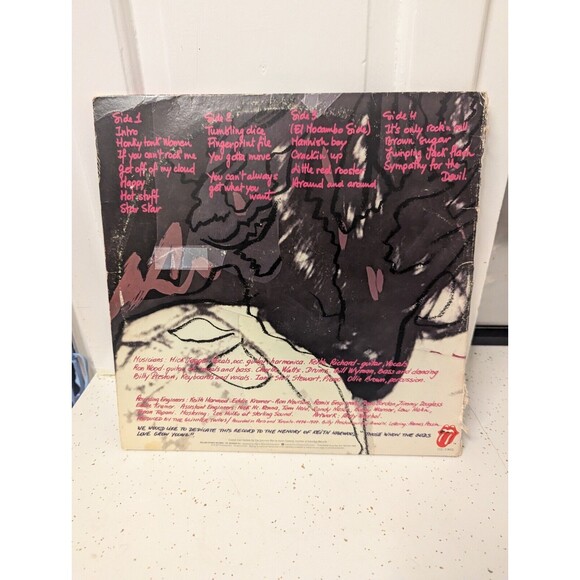 THE ROLLING STONES - LOVE YOU LIVE - 1977 - DOUBLE LP VINYL RECORDS - Picture 2 of 11